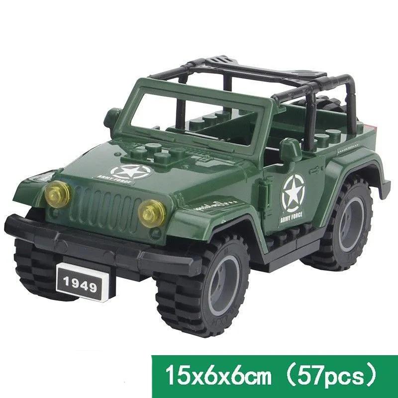 Special Forces Minifigures Weapons Boys Assemble Tank Military Building Blocks Toys