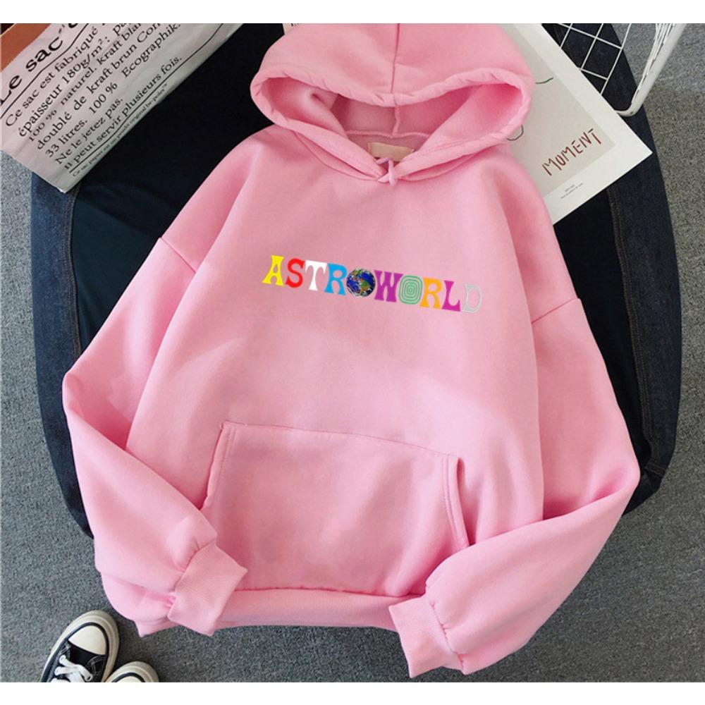 

ASTROWORLD Women Hoodies Women Casual Pullover Unisex Streetwear Y2K Harajuku Male Hoody Clothes XL