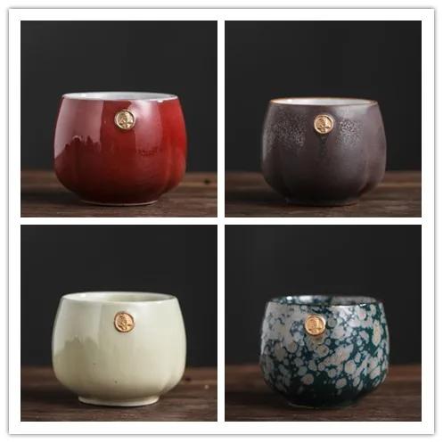 Japanese Style Kiln Baked Tea Cup Ceramic Kung Fu Tea Set Cup Master Cup Personal Cup Set Teacups Tea Cup Strainer
