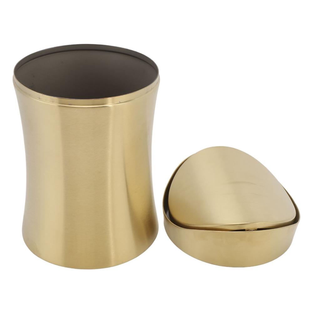 With Lid Countertop Trash Can 1.5 L Tiny Waste Basket Reusable Desktop Waste Bin Desk Area