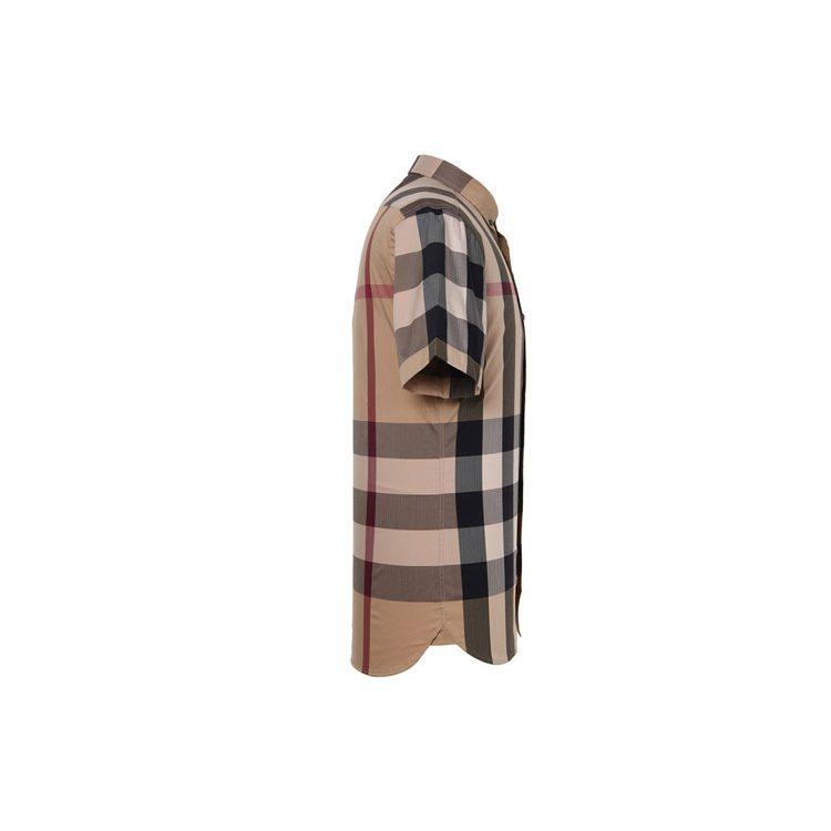 Burberry Shirts Men's Camel Moderate Other 40458371