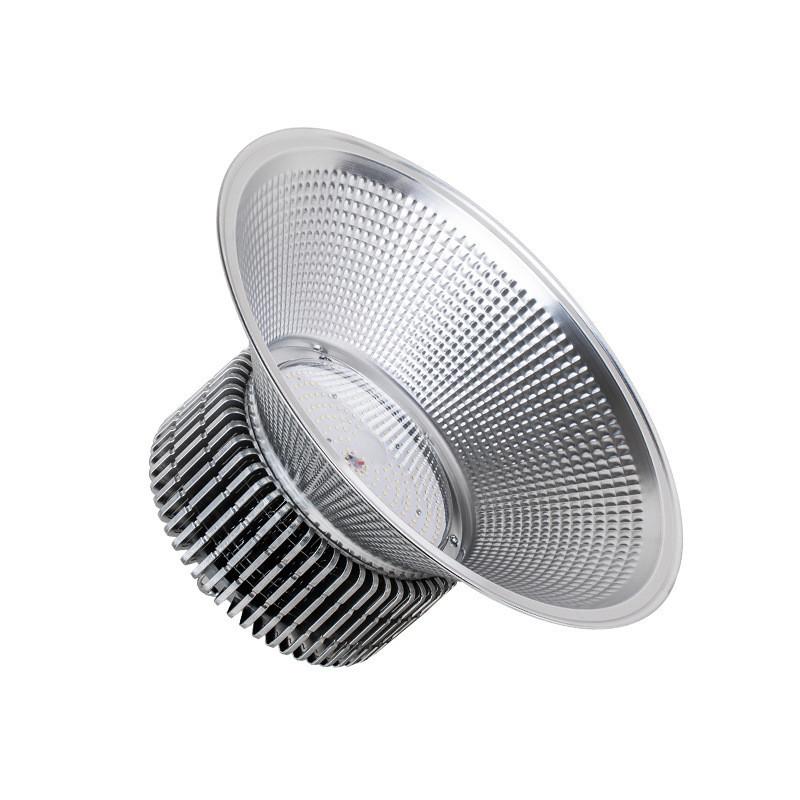 

100W/150W/200W/250W/300W New Industrial Mining Light LED Finned Explosion-proof Pendant Lights Factory Lighting High Brightness Sports Hall Lamp 100W-Chain style