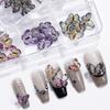 1Set 3D Butterfly Nails Charm Nails Rhinestones DecorationCrafts Nails Supplies Nails Art Suitable for Nails Enthusiasts