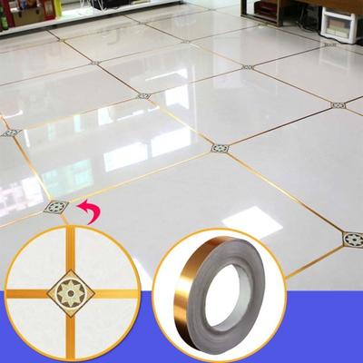 50m dekorativní samolepicí páska na trhliny Mezery mezi dlaždicemi Vodotěsný samolepicí samolepicí štítek na podlahu