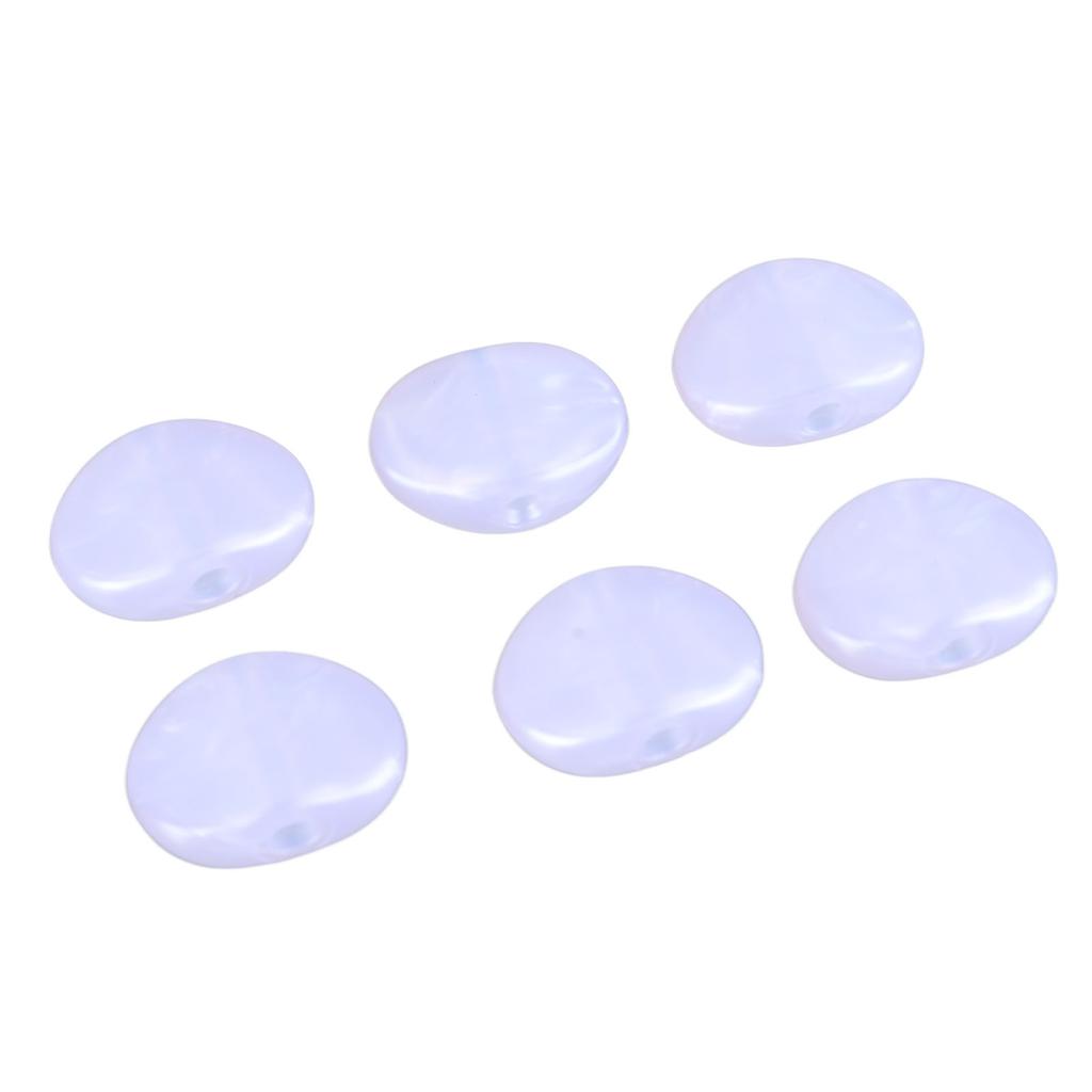 6 STÜCKE Gitarren-Tuning-Knopf Griff Kunststoff Tuner Peg Knöpfe Maschinenkopf für Akustische Elektrische Gitarren