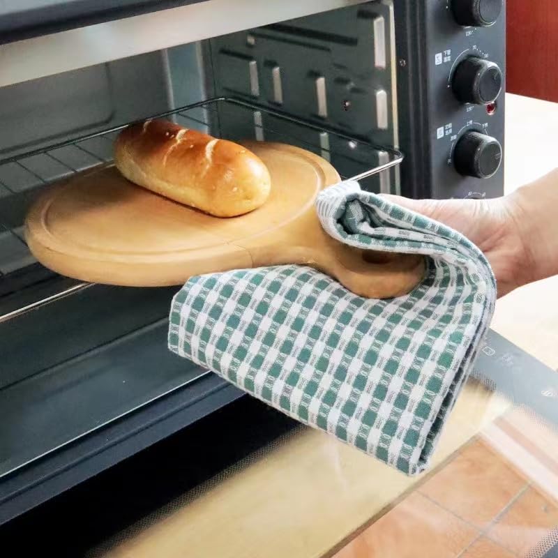 3Pcs/set Cotton Waffle Weave Kitchen Dish Cloths Ultra Soft Absorbent Quick Drying Dish Towels Household Tableware Towels