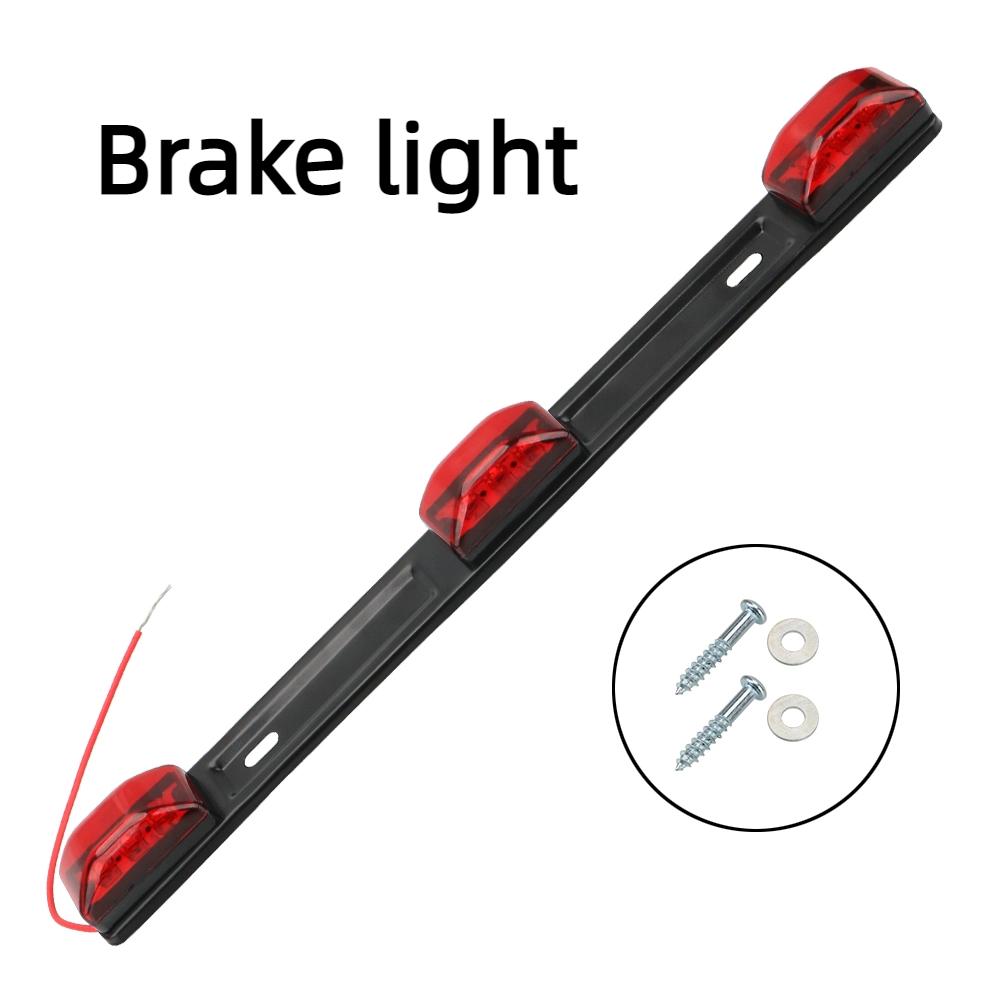 Seitenmarkierungsleuchte Balken LKW Anhänger Hinten Halterungsleuchten 12V 9 LED Car-Styling für Pickup LKW Wohnmobil PKW