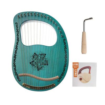 Muslady Lyre 16 cordes harpe portable 16 cordes instrument