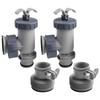 Reliable Performance Plunger Valve Replacement Kit for Intex Filters Suitable for 1500 2500 and 4000 Gallon Models