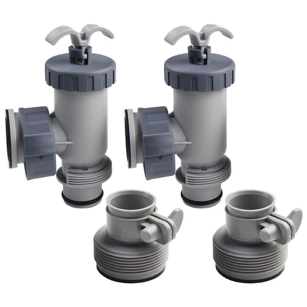 Reliable Performance Plunger Valve Replacement Kit for Intex Filters Suitable for 1500 2500 and 4000 Gallon Models