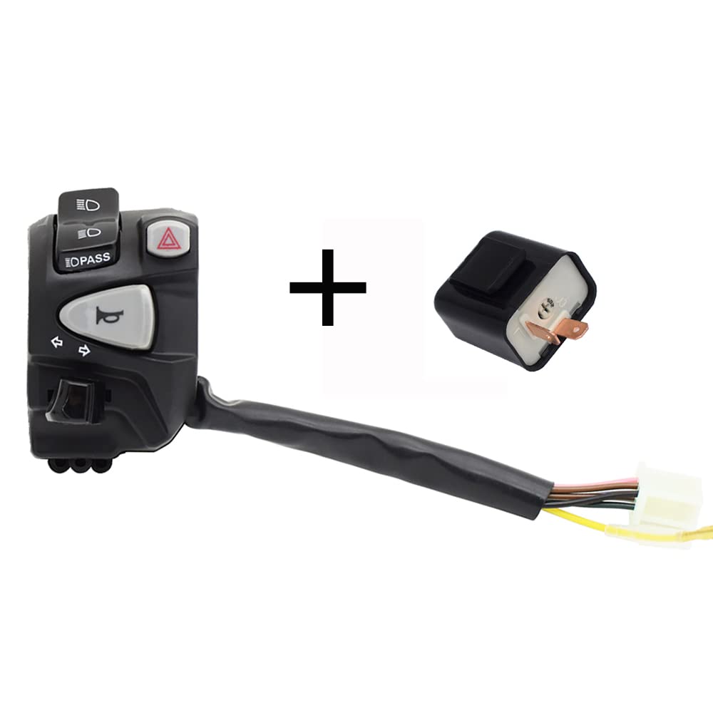 Motorcycle Steering Wheel Switch Relay Model N-MAX 125 155 Horn Switch Steering Switch Headlight