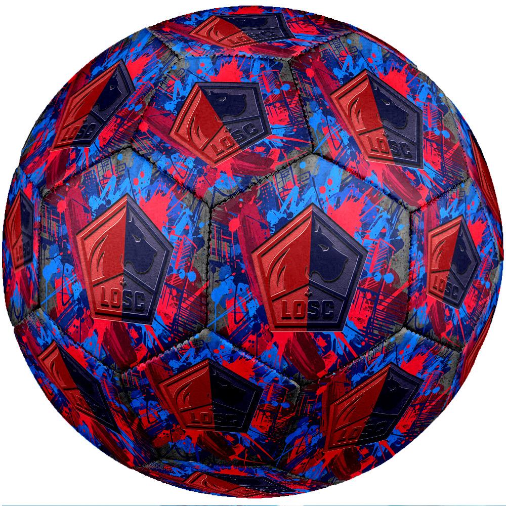LOSC Lille FC Size 5 Standard Football Durable Training Match Soccer Ball for Adult Outdoor Sports