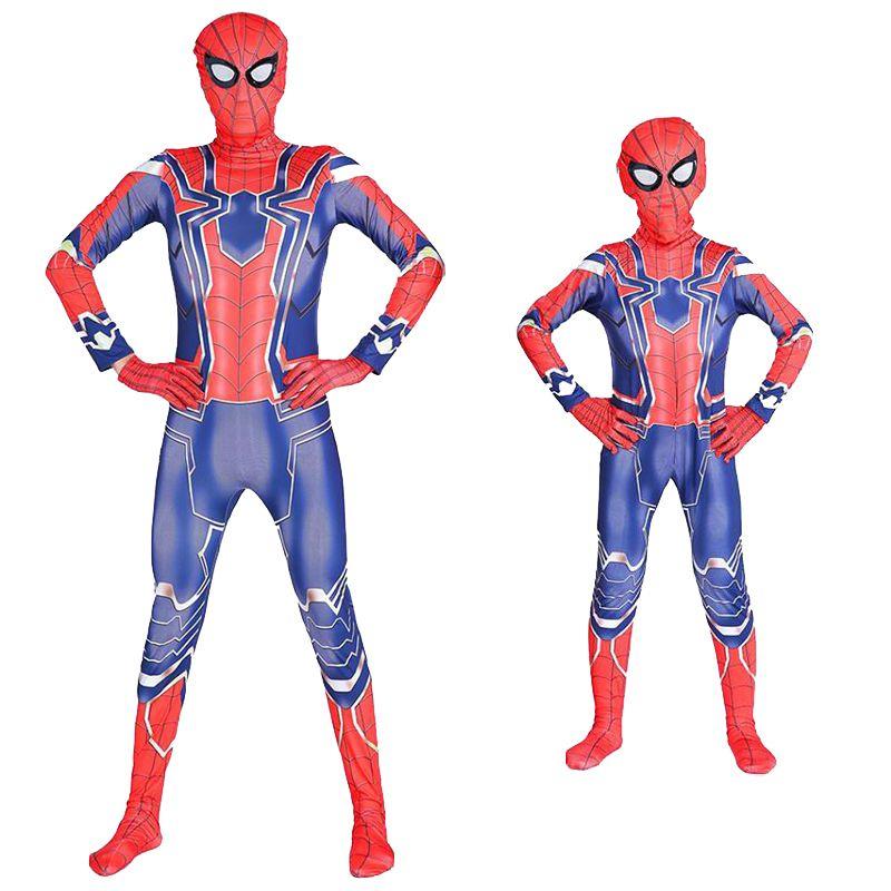 Wspaniały kombinezon Iron Spider-mana Petera Parkera z Avengers: Endgame dla dzieci