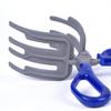 Fiskegriper 3-klør Anti-skli ergonomisk håndtak Multifunksjons fisketang Grabber Fiskekontroll Clamp Catcher Tong Utendørs fisketilbehør