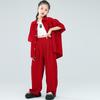 Children's Trendy Street Dance Outfit - Loose Pants and Shirt Set for Boys and Girls Jazz Performance.