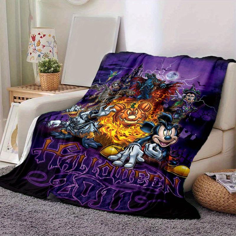 1pc, Spooky Halloween Magic Home Decor Blanket, Flannel Throw for Your Couch, Perfect Gift Idea, Ideal for Bedroom, Living Room