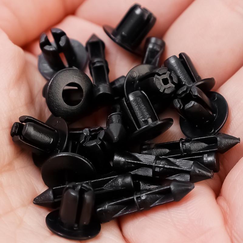 10-50 Stück Motorrad Fahrrad Verkleidung Nieten Setzpanel Kunststoff Befestigungsclips Für Suzuki Kawasaki Yamaha Motorrad Zubehör