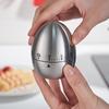 Cooking Tools Kitchen Timer Stainless Steel Egg 60 Minutes Mechanical Alarm Time Clock Counting cute kitchen  egg timer
