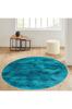 Rovigo Home Washable Round Printed Carpet RHM7089