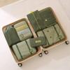 Travel Organizer Set With Waterresistant Canvas For Luggage And Home Storage