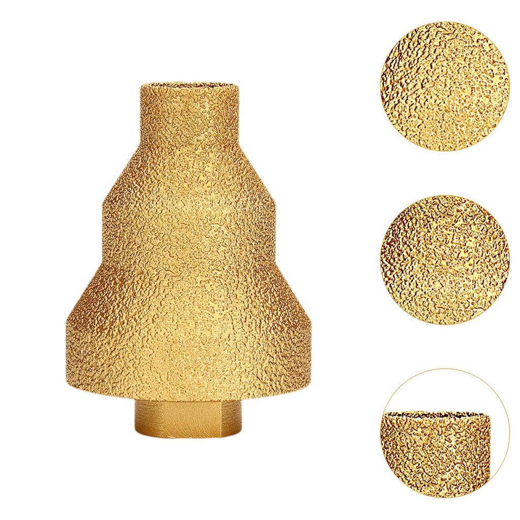 Diamond Step Chamfer Drill Bit Practical Diamond Milling Bit Multifunction Hole Trimming for Marble Glass Porcelain Tiles