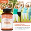 Calcium Magnesium Zinc Supplement - Bone Health, Muscle Function, Heart Health and Immune Support
