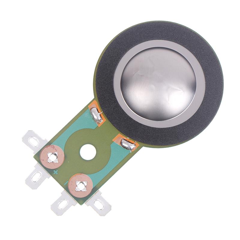 1Pc Repair Parts 25.4Mm Tweeters Voice Coil Round Speaker Treble Coil Horn Titanium Film Copper Clad Alumium Diaphragm