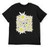 Edelweiss Pattern T-Shirt Graphic T Shirts Kawaii Clothes Animal Prinfor Boys Designer Shirts T Shirt Men Cotton