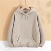 Autumn/Winter Pearl Series Fleece Hooded Dropped Shoulder Sweater, Casual Long Sleeved Couple Clothes,Trendy Brand  Unisex