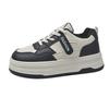 Sapatos brancos pequenos femininos primavera e outono sapatos cem com placa de fundo grosso sapatos casuais tênis muffin