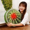 Relaxing 33cm 3D Fruit Seat Cushion Butt Relaxing Throw Pillows Funny Fruit Round Cushion Chair