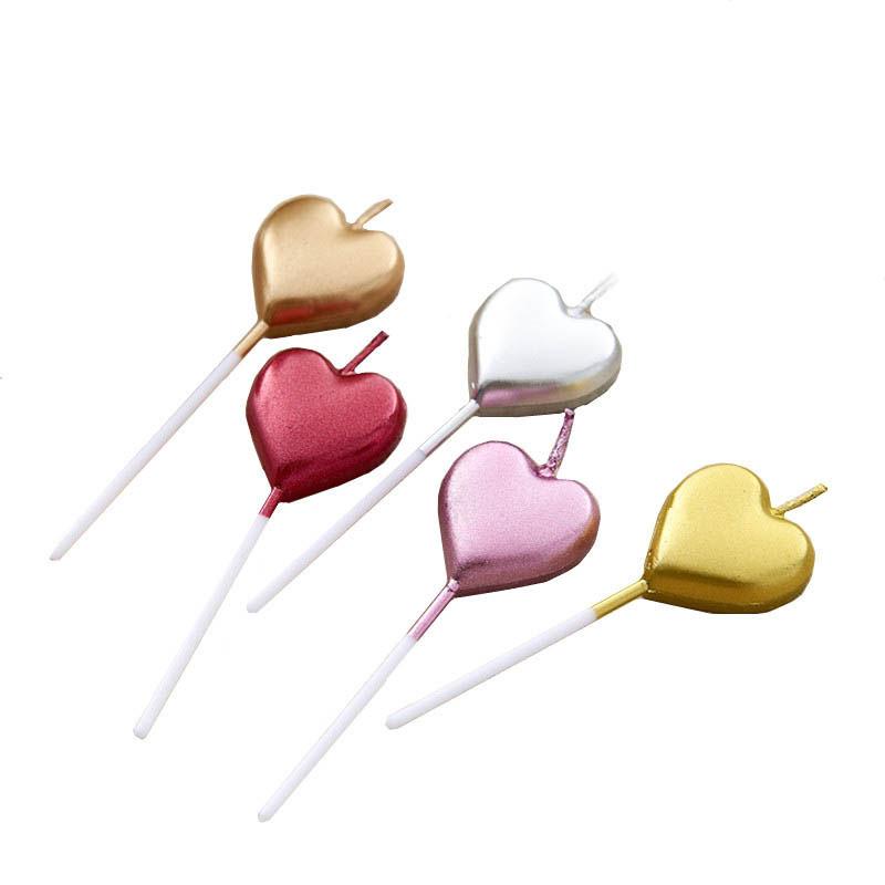 

10 шт./лот милые однотонные мини-свечи в форме звезд для детей и взрослых, украшения для торта на день рождения, принадлежности для кексов