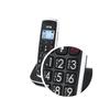 Téléphone Fixe sans Fil Senior SPC Comfort Kaiser - Touches et Chiffres XL, Son Extra-amplifié, Répertoire