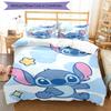 3pcs Stitch Bedding Set Duvet Cover Closure Includes 1 Duvet Cover & 2 Pillowcases, Soft and Comfortable for All Seasons.