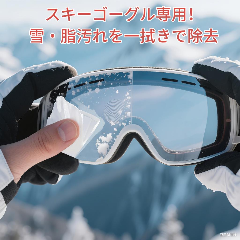 MORIEYA Glasses Wet Individually 100mm X Large Compatible with Winter Masks and Ski Clear Vision In Summer and Humid Rainy Leaves No Marks On and 80