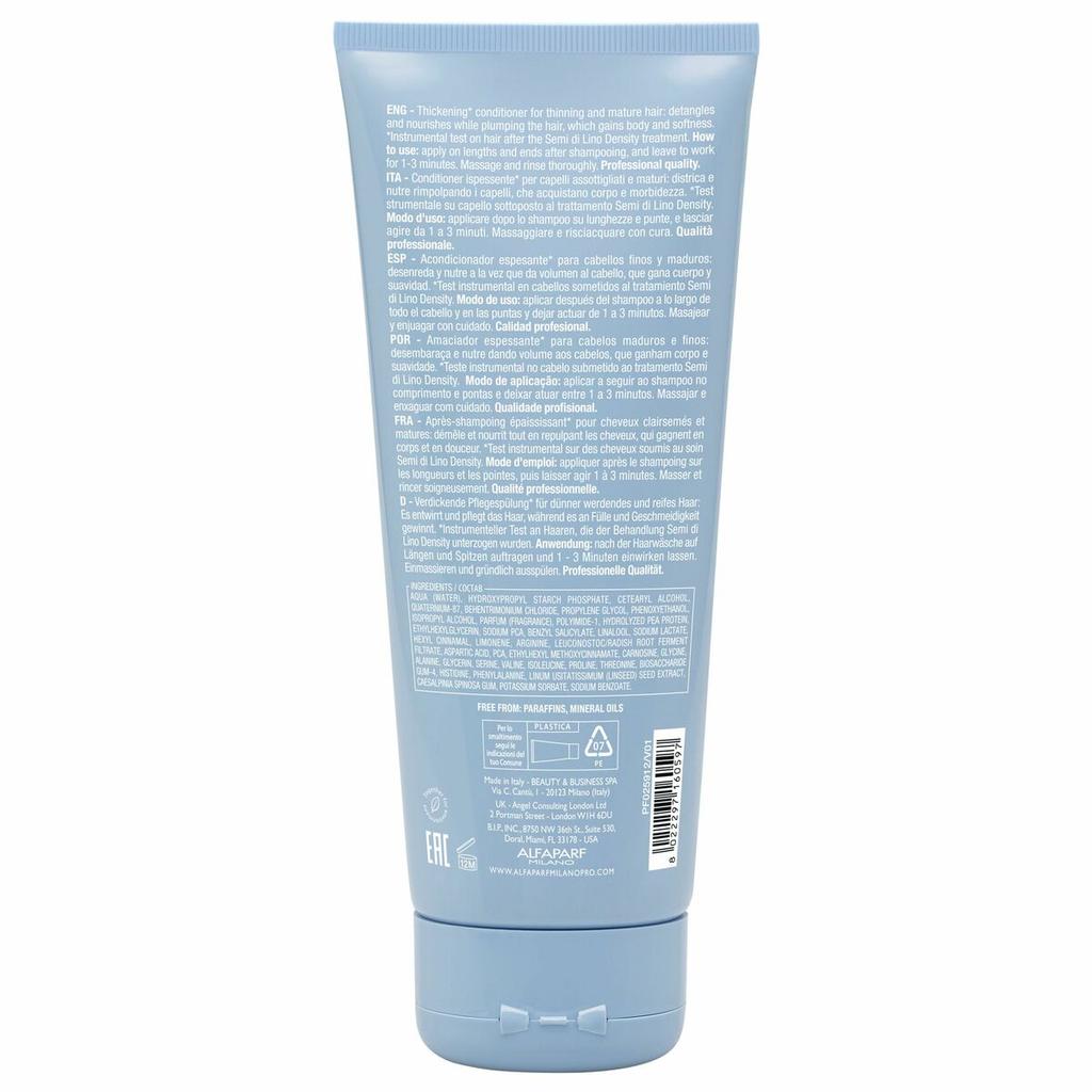 Alfaparf Milano Semi di Lino Density Thickening Conditioner 200 ml