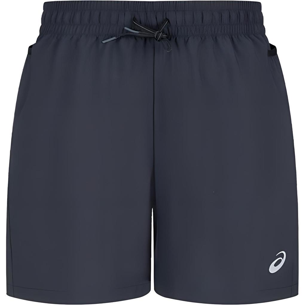 New Asics Men Running Sports Shorts Men's Black 2011D328-001