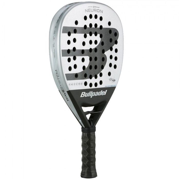 Raquette de padel - BULLPADEL - Neuron 2025 - Cœur Neuron - Profil Wave - Xtend Carbon 3K
