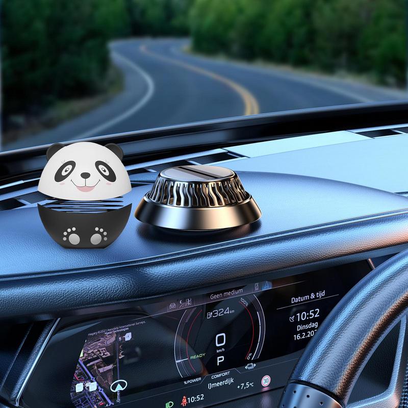 Car Dashboard Ornaments Bobblehead Panda Ornaments Car Dashboard Shaking Head Car Doll Toy Panda Figurine Dashboard Decor For