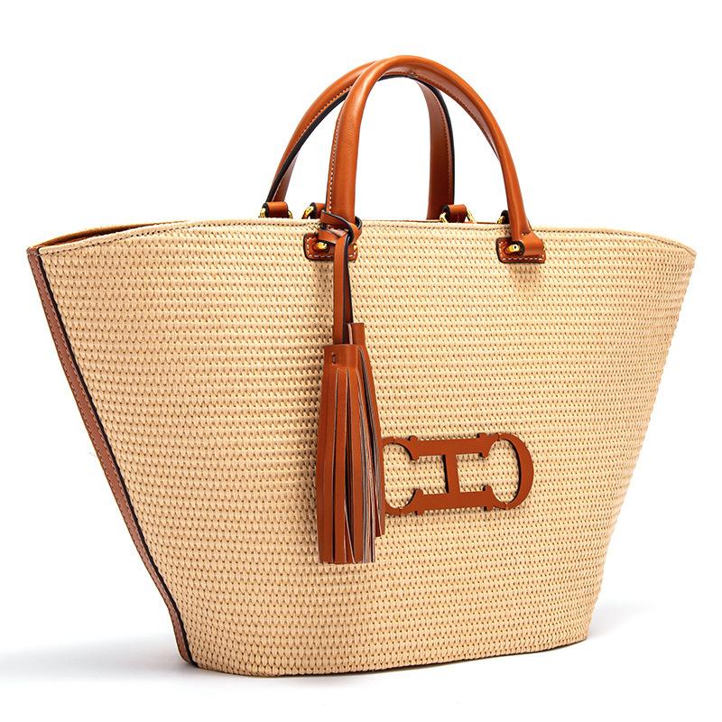 Vegetable Basket Women's Bag Hand-held Large-capacity Bag Large-capacity Handbag Bucket Bag