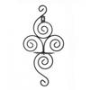European Style Wrought Iron Candle Holder - Creative Wall Hanging Candle Holder For Wedding Home Decoration