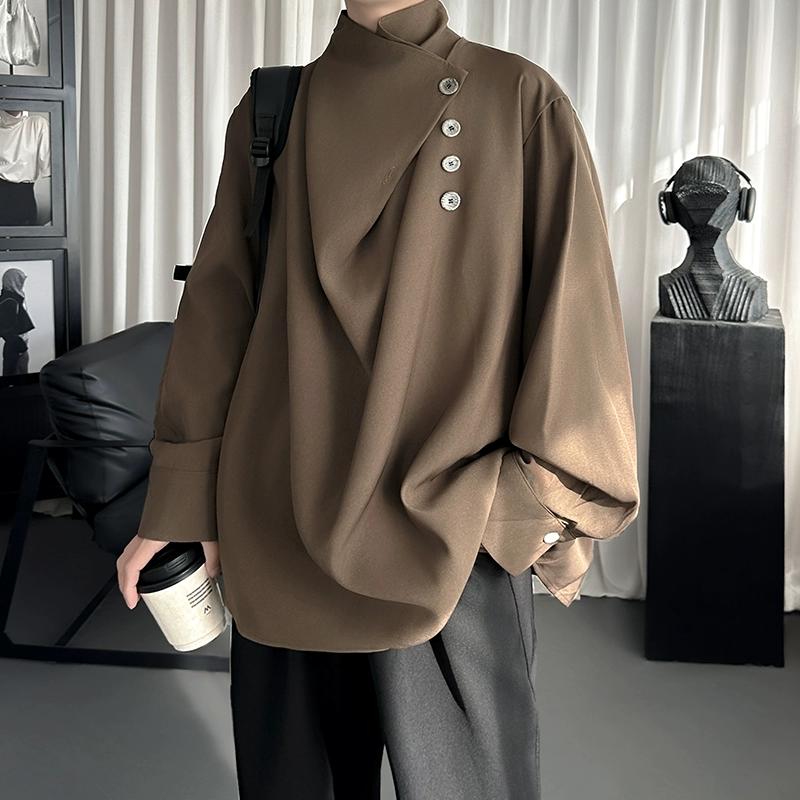 Y2k Black Harajuku Shirts Mens Clothing Stylish Gothic Punk Hip Hop Streetwear Creative Men's T Shirts Japanese Anime Clothes