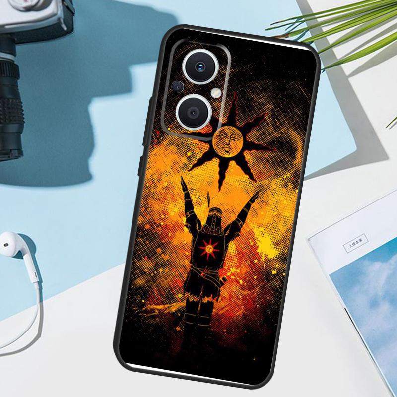 Praise the Sun Dark Souls Cover For OPPO Reno 8T 7 8 Lite 14F 13F 12F 11F 14 13 12 11 10 OPPO Find X8 X6 X5 X9 Pro Case