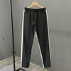2023 Men's Straight-Leg Sweatpants with Side Stripes - Spring/Autumn Casual Sports Trousers