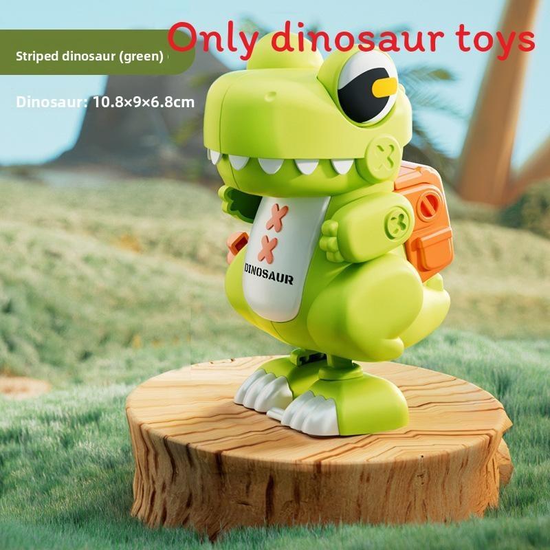 Dinosaur Plastic Kid Wind Up Toy With Mechanical Movement For Gift Learning