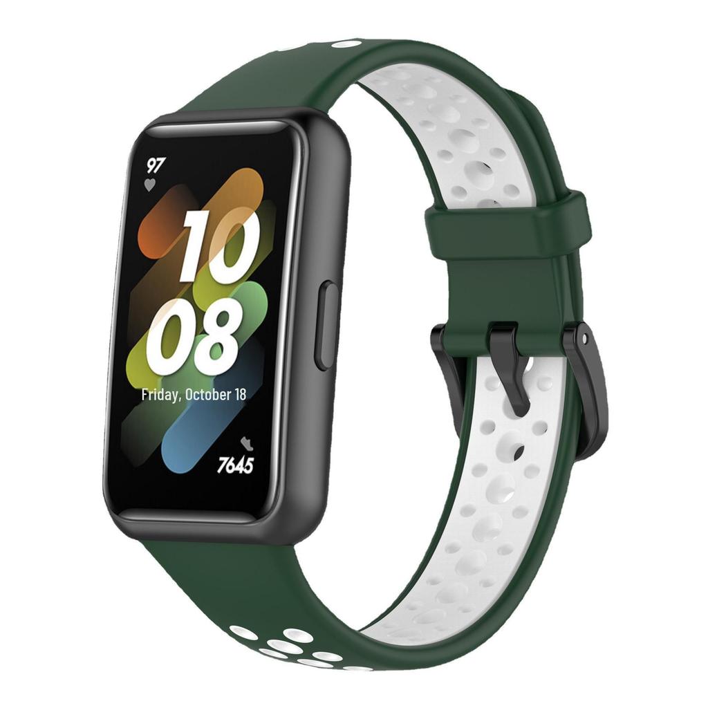 Breathable Two-Color TPU Replacement Strap for Huawei Band 7