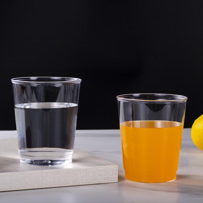 Huisi Yuan 9oz Thickened Disposable Transparent Cups