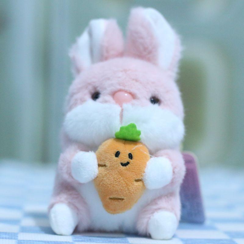 Adorable Plush Shiba Inu Keychain Cute Cartoon Animal Doll With Soft Fur Features