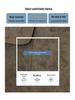 Plus Size Women's Brown Suede A-line High Waist Short Skirt for Spring & Autumn