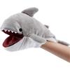 Plush Shark Hand Puppet With Open Movable Mouth For Imaginative Play, Role Play